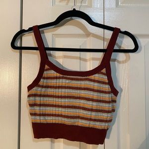 Levi’s knitted cropped tank